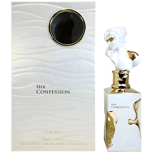 Lattafa Ladies Her Confession EDP Spray 3.4 oz